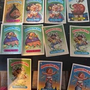 Garbage Pail Kids Trading Cards Collection lot of 11